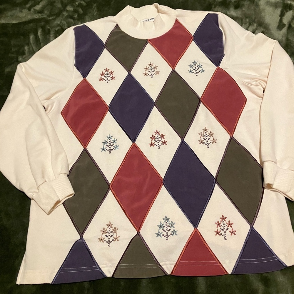 Alfred Dunner Ivory Knit Top